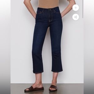 NWT FRAME Sz 26 Le Crop Mini Boot Cobbert Wash